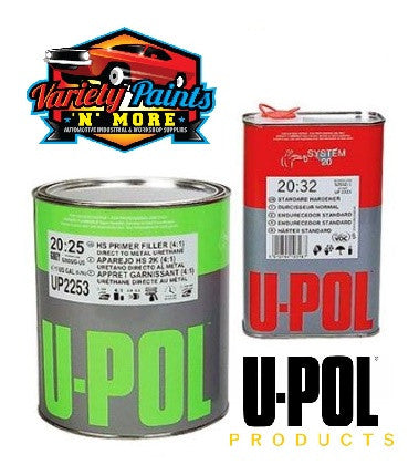 UPOL 20:21 5:1 UHS 2K Primer Grey 6 Litre Kit