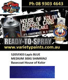 S205FX03 Lapis BLUE MEDIUM 300G SHIMRIN2 Basecoat House of Kolor