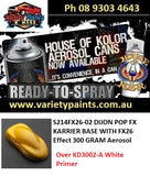 S214FX26-02 DIJON POP FX KARRIER BASE WITH FX PAC'S 300 GRAM Aerosol