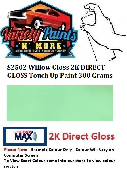 S2502 Willow Gloss 2K DIRECT GLOSS Touch Up Paint 300 Grams