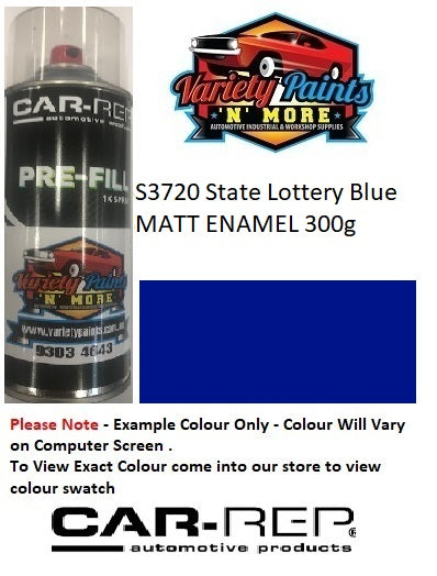 S3720 State Lottery Blue MATT Enamel 300g