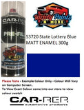 S3720 State Lottery Blue MATT Enamel 300g
