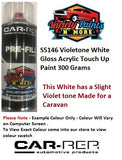 S5146 Violetone White Gloss Acrylic Touch Up Paint 300 Grams
