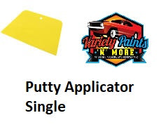 Plastic Body Filler/Putty Applicator SINGLE