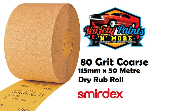 Norton Gold Reserve 6" DA Sandpaper Roll – 80 Grit, 100 Sheets (Part 83815)