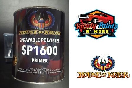 House of Kolor SP1600 Sprayable Polyester Primer 3.78 Litres