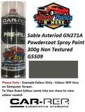 Sable Asteriod GN271A Powdercoat Spray Paint 300g Non Textured G5509