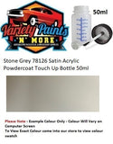 Stone Grey 78126 Satin Acrylic Powdercoat Touch Up Bottle 50ml
