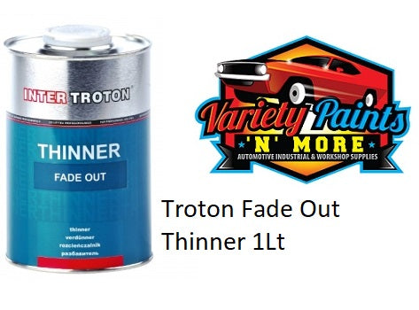Troton Fade Out Thinner 1Lt Variety Paints N More