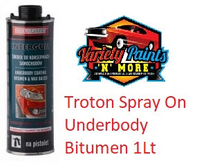 MASTER Spray On Underbody Bitumen Shutz 1Lt (Was Troton)