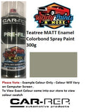 Teatree® Matt Enamel Colorbond® Spray Paint 300g