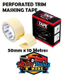 JTape PERFORATED TRIM MASKING TAPE 50mm x 10 Metres