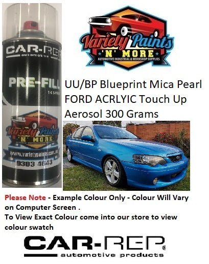 UU/BP Blueprint Mica Pearl FORD ACRLYIC Touch Up Aerosol 300 Grams