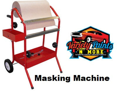 Mobile Masking Machine: 610 x 680 x 900 mm Variety Paints N More Wangara