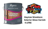 Haymes Woodcare Exterior Gloss Varnish 4 LITRES