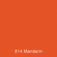 X14 Mandarin Aus Std Custom Spray Paint Enamel Gloss 300 Grams