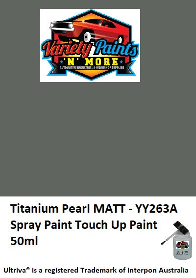 Titanium Pearl MATT - YY263A Spray Paint Touch Up Paint 50ml