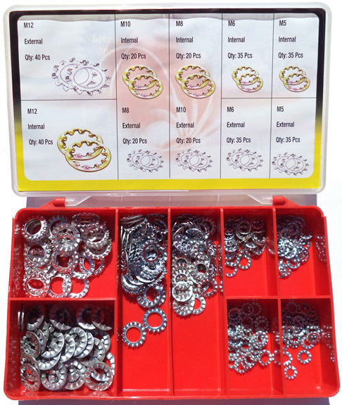 Torres Internal and External Star Washers(Din 6798)