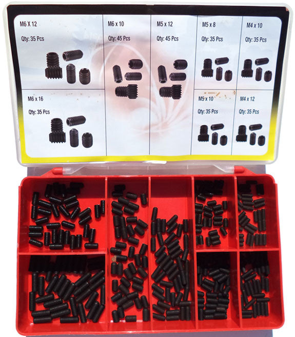 Torres Grub Screws Allen HeadDin 916 Grade 10,9 300 pieces per box