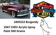 18S0222 Chev 47 Burgundy Acrylic Custom Spray Paint 300 Grams