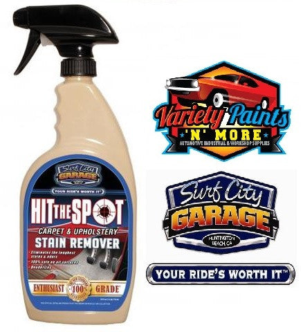 Hit The Spot Carpet & Upholstery Cleaner 24oz Surf City Garage Variety Paints N More