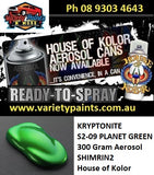 KRYPTONITE S2-09 PLANET GREEN 300 Gram Aerosol  SHIMRIN2  House of Kolor