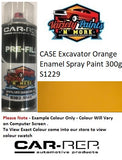 CASE Excavator Orange Enamel Spray Paint 300g S1229