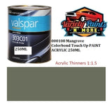 000108 Mangrove Colorbond Touch Up PAINT ACRYLIC 250ML