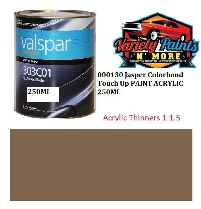 000130 Jasper Colorbond® Touch Up PAINT ACRYLIC 250ML