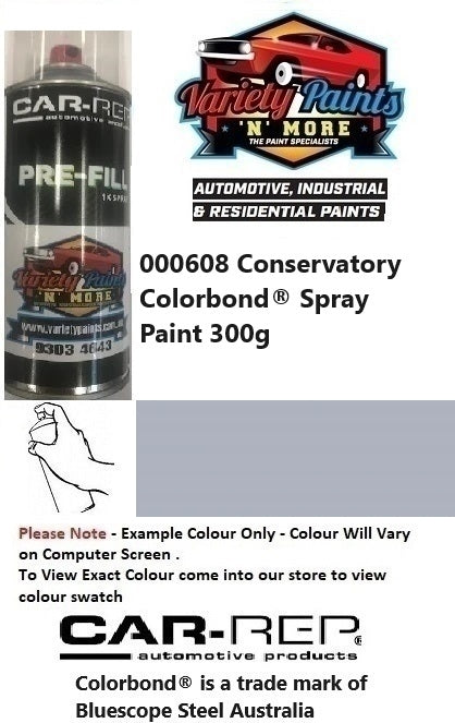 000608 Conservatory® Colorbond® Spray Paint 300g