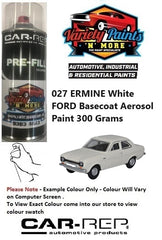 027 ERMINE White FORD Basecoat Aerosol Paint 300 Grams