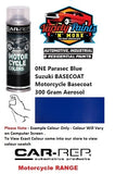 0NE Parasec Blue Suzuki BASECOAT Motorcycle Basecoat 300 Gram Aerosol