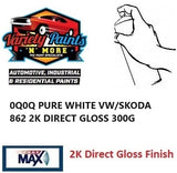 0Q0Q PURE WHITE VW/SKODA 862 2K DIRECT GLOSS 300G