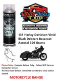131 Harley Davidson Vivid Black Debeers Basecoat Aerosol 300 Grams