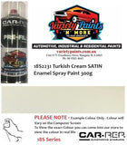 18S2231 Turkish Cream SATIN Enamel Spray Paint 300g