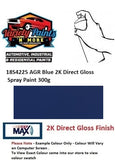18S4225 AGR Blue 2K Direct Gloss Spray Paint 300g
