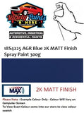 18S4225 AGR Blue 2K MATT Finish Spray Paint 300g