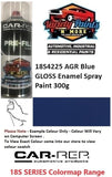 18S4225 AGR Blue GLOSS ENAMEL Spray Paint 300g