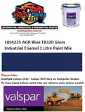 18S4225 AGR Blue TB320 Gloss Industrial Enamel 1 Litre Paint Mix