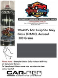18S4835 ASC Graphite Grey Gloss ENAMEL Aerosol 300 Grams