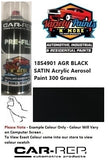 18S4901 AGR BLACK MATT Acrylic Aerosol Paint 300 Grams