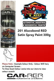 201 Alucobond RED Satin Spray Paint 300g ALUR 1IS 21A