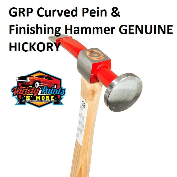 GPI Curved Pein & Finishing Hammer GENUINE HICKORY