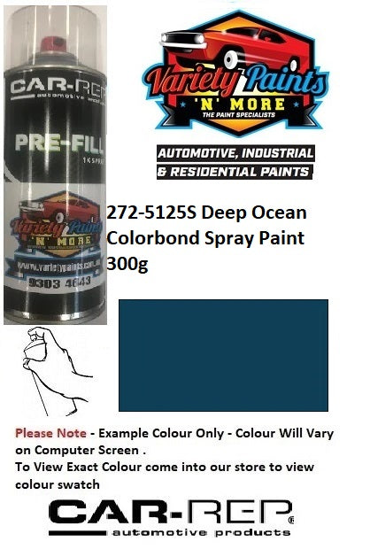 272-5125S Deep Ocean Colorbond Spray Paint 300g