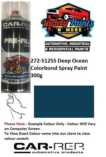 272-5125S Deep Ocean Colorbond Spray Paint 300g