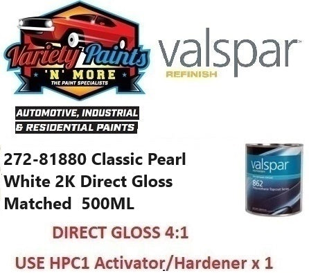 272-81880 Classic Pearl White 2K Direct Gloss Matched  500ML