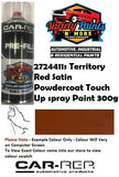 2724411s Territory Red Satin Powdercoat Touch Up spray Paint 300g
