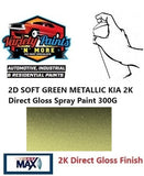 2D SOFT GREEN METALLIC KIA 2K Direct Gloss Spray Paint 300G