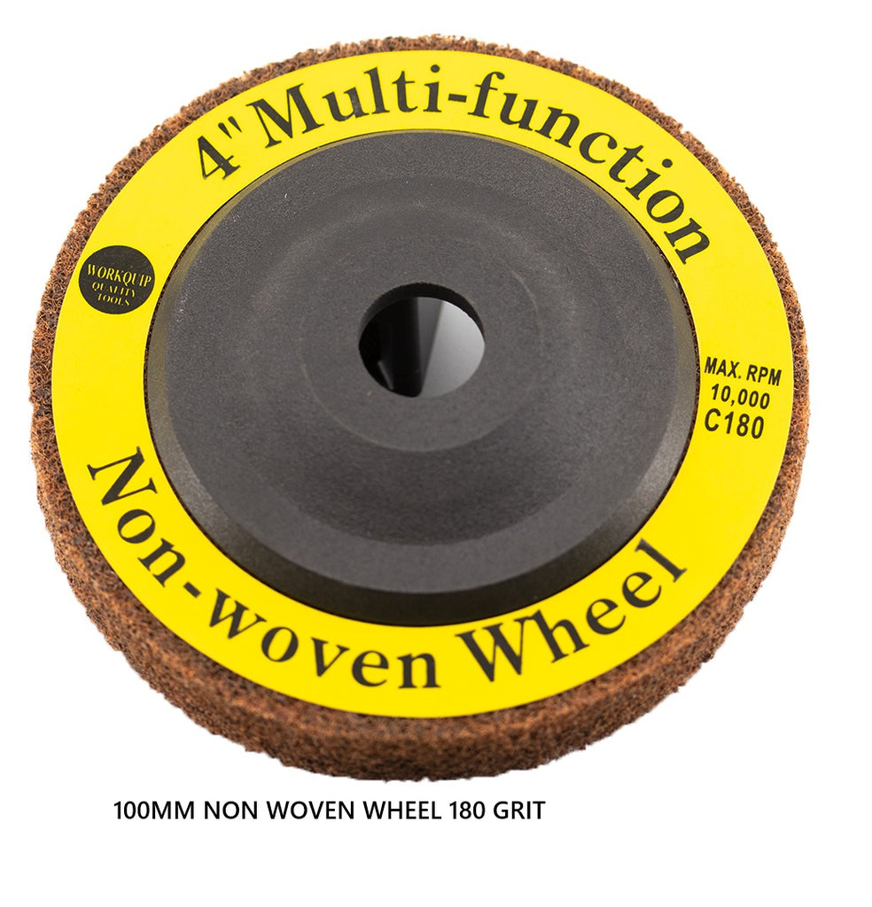 100MM NON WOVEN WHEEL 180 GRIT