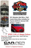 3R1 Matador Red Mica / Red Cystal Shine Mica Suitable for Toyota  